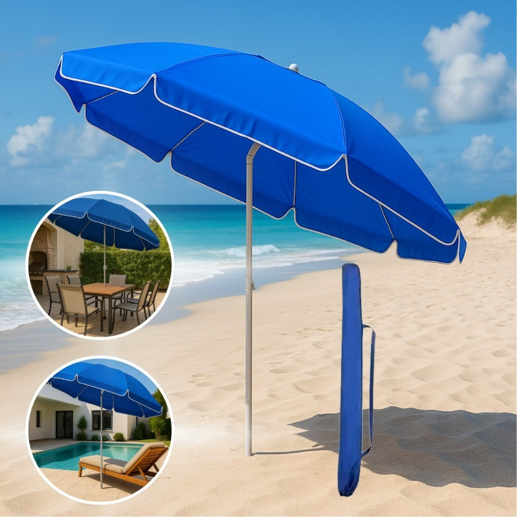 Guarda Sol Gigante p/ Praia, Piscina, Pesca e Camping